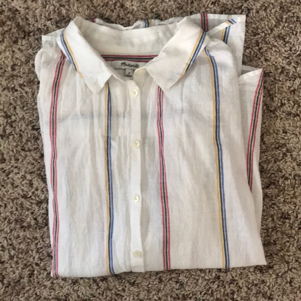 Madewell stripe button down